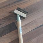 Onkruidborstel met houder+steel,nieuwe-ophalen, Tuin en Terras, Hand-tuingereedschap, Ophalen of Verzenden, Nieuw