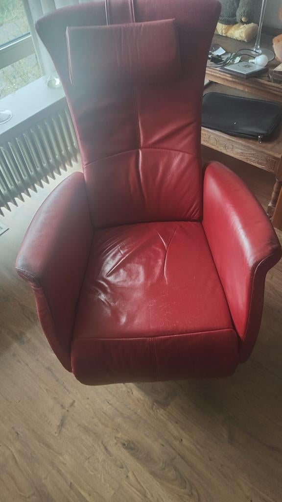 Draaistoel prominent., Ophalen of Verzenden, Gebruikt, Minder dan 75 cm, 50 tot 75 cm