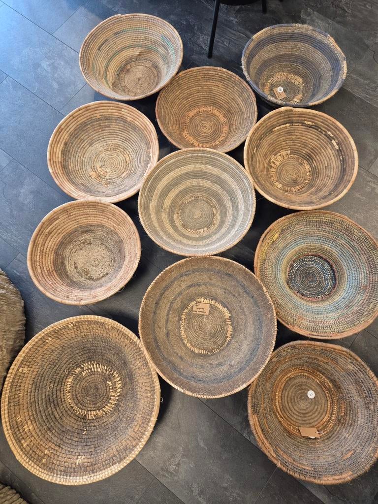 Oude Maselo bowl sale uitzoeken mand Afrika, Ophalen of Verzenden