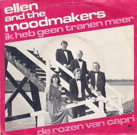 ellen and the moodmakers - ik heb geen tranen meer (piraat), Gebruikt, 7 inch, Single, Ophalen of Verzenden