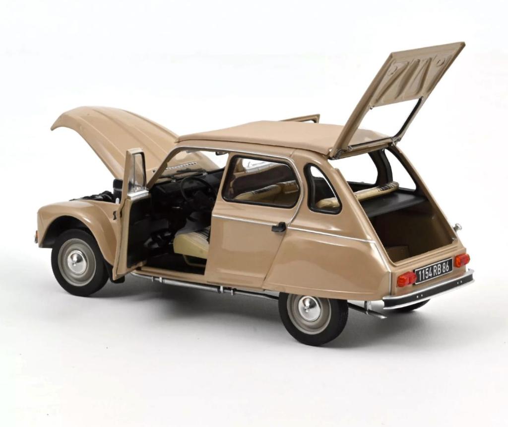 Citroen Dyane 6 1983 Beige schaal 1/18 NOREV ref. 181617, Verzenden, Nieuw, Auto, Norev