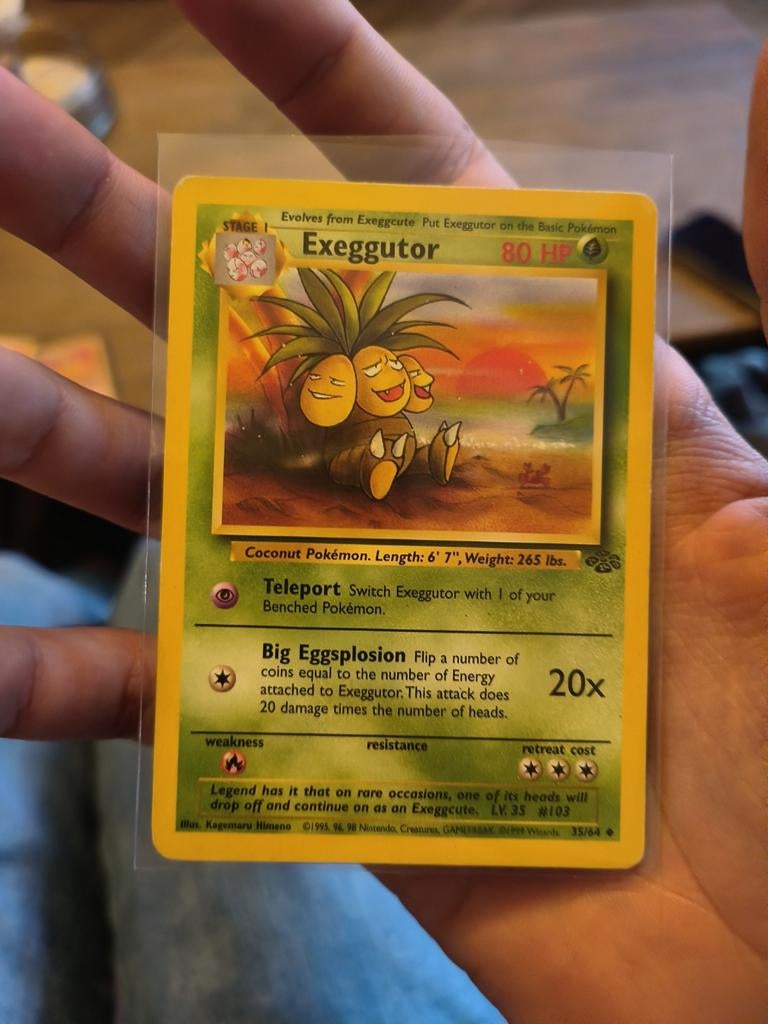Exeggutor light played, Ophalen of Verzenden, Zo goed als nieuw