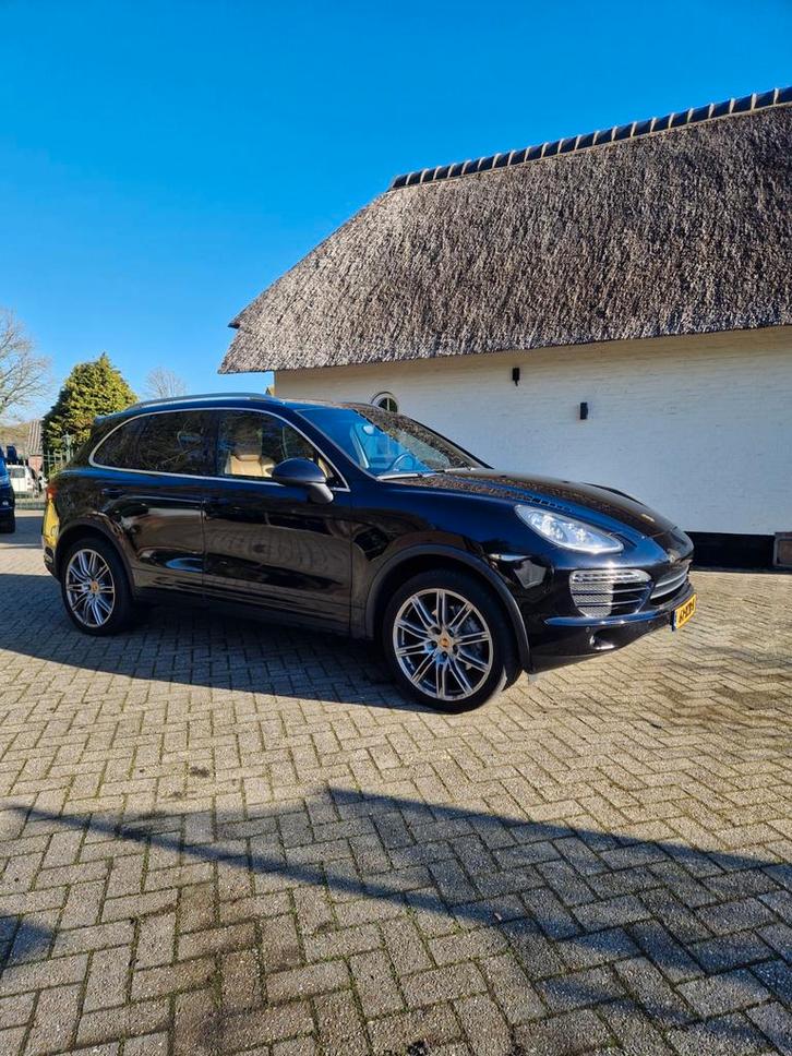 Porsche Cayenne 3.6 V6 luchtvering 2012 Zwart, Auto's, Porsche, Particulier, Cayenne, Achteruitrijcamera, Benzine, E, SUV of Terreinwagen