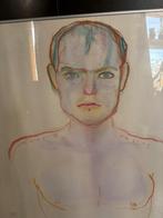 Hans Abbing mannelijk portret, Ophalen