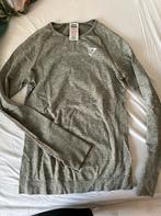 Gymshark M groen longsleeve, Ophalen of Verzenden, Zo goed als nieuw, Groen