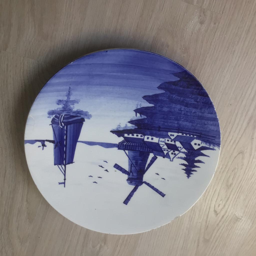 Mooi Delfts blauw bord, Antiek en Kunst, Ophalen of Verzenden