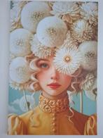 Canvas 100x160 soft as a breeze van Mirjam Duizendstra, Verzamelen, Poesieplaatjes, Ophalen