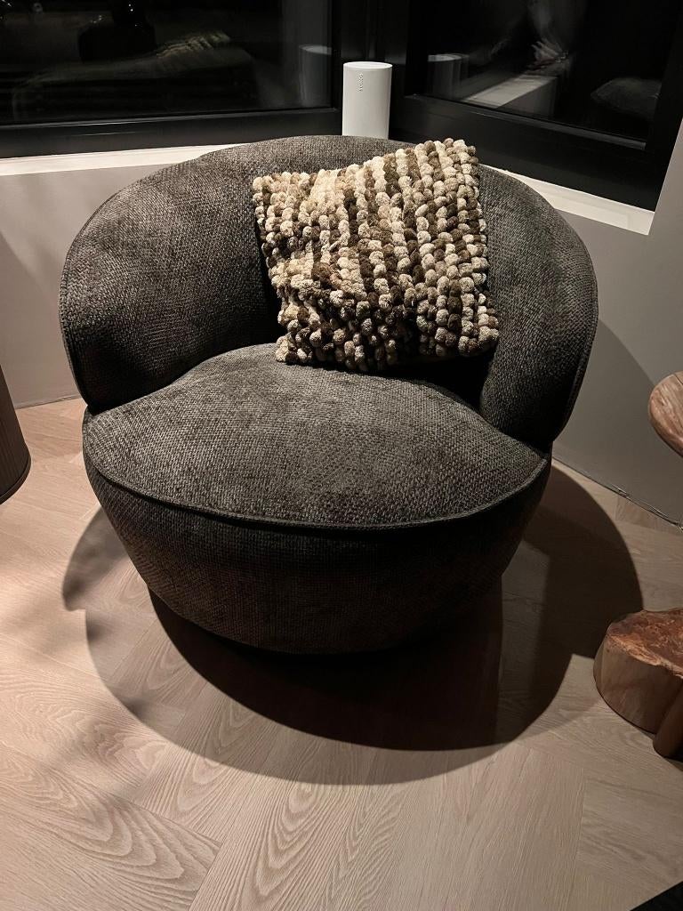 Filou PTMD Dark Brown fauteuil Eden 8, Bruin, Nieuw, Ophalen of Verzenden, Eén