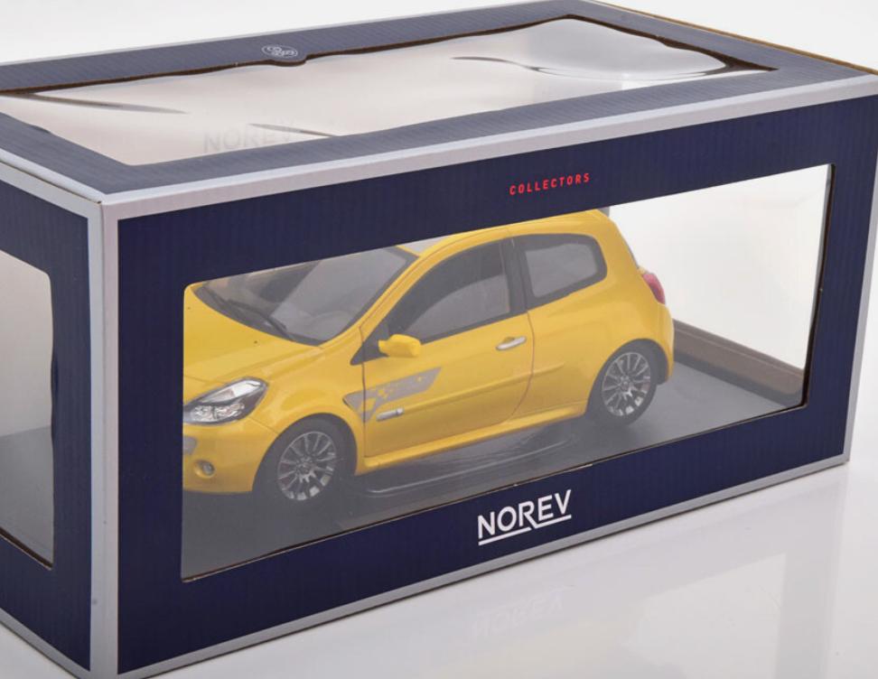 Renault Clio R.S. F1 Team 2007 Sirius Geel NOREV 1/18 185236, Verzenden, Nieuw, Auto, Norev