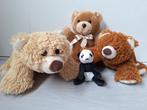 Set van 4 beren knuffels, Ophalen of Verzenden, Zo goed als nieuw, Beer