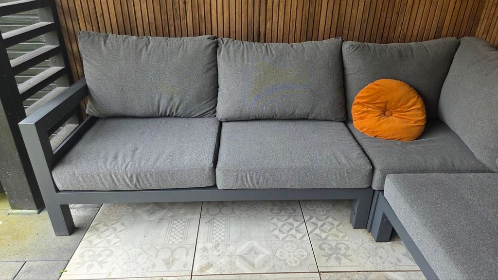 Yoi Midori loungeset met salontafel, Tuin en Terras, Tuinsets en Loungesets, Ophalen, Zo goed als nieuw, Aluminium, Bank