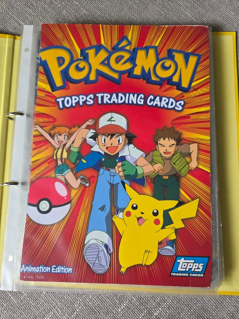 Pokémon Topps Trading Cards Animation Edition 1999, Ophalen of Verzenden