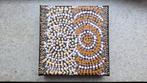 Australische Dot Painting Kunst op Canvas, Ophalen of Verzenden
