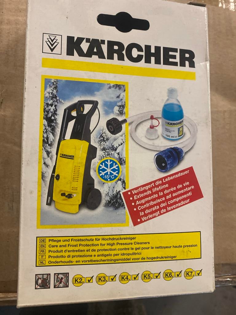 Kärcher Hogedrukreiniger Verzorging - Nieuw, Tuin en Terras, Hogedrukreinigers, Nieuw, Ophalen of Verzenden