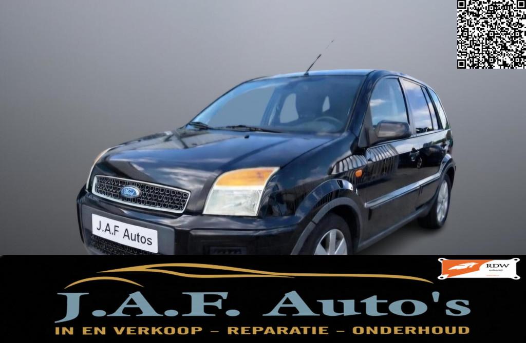 Ford Fusion 1.4-16V Futura Airco Navigatie Zuinig, Auto's, Voorwielaandrijving, 15 km/l, Gebruikt, Elektrische ramen