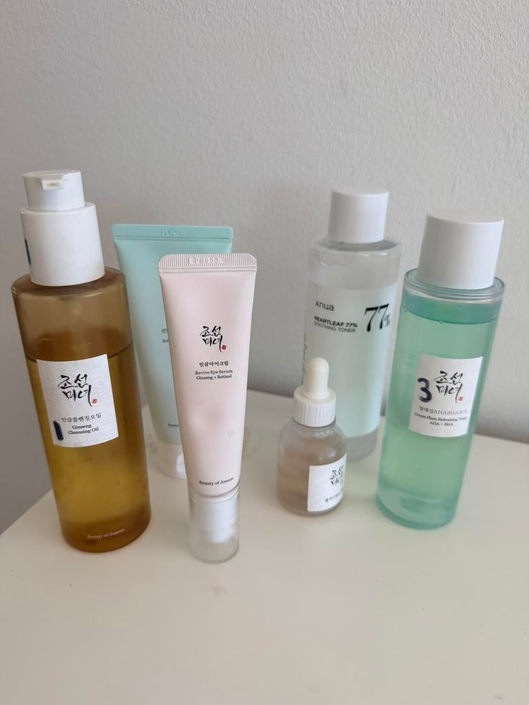 Korean skincare, Ophalen of Verzenden, Zo goed als nieuw, Gehele gezicht