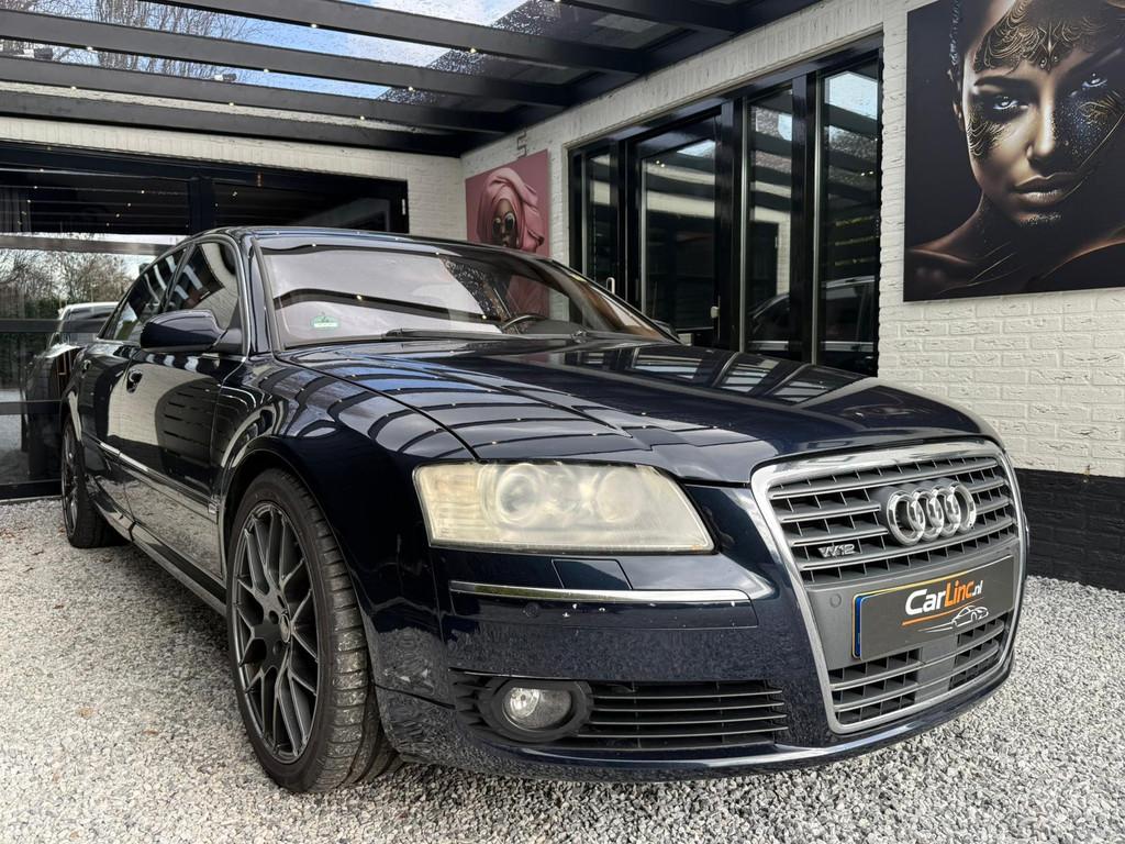 Audi A8 6.0 W12 quattro Lang Pro Line, LEES DE ADVERTENTIE!, Auto's, Audi, Bedrijf, Te koop, A8, 4x4, ABS, Achteruitrijcamera