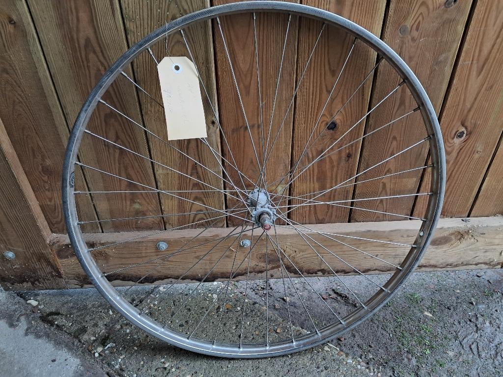 Gazelle Voorwiel 28 inch zonder rem, Fietsen en Brommers, Fietsonderdelen, Wiel, Gebruikt, Oldtimer, Ophalen of Verzenden
