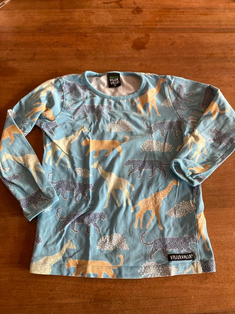 Villervalla shirt maat 116 lange mouw, Ophalen of Verzenden, Gebruikt, Jongen of Meisje, Shirt of Longsleeve