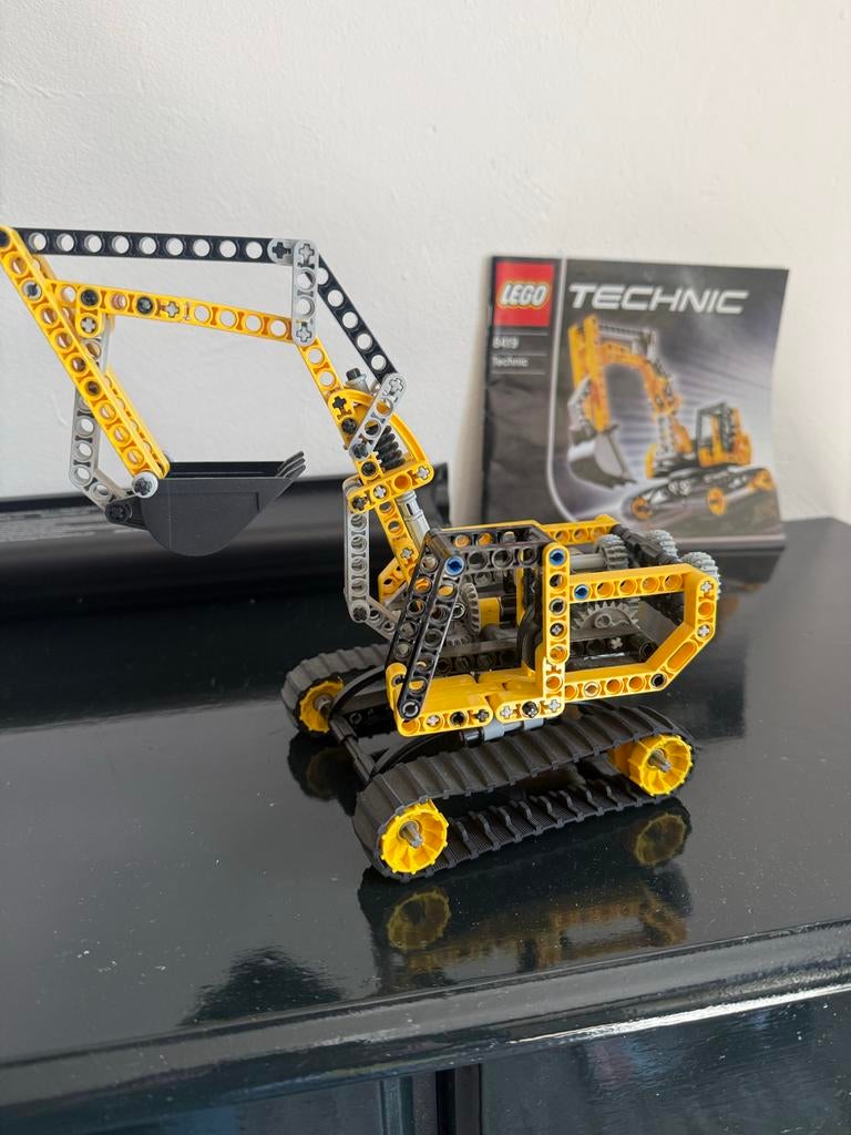Lego Technic graafmachine 8419, Ophalen, Gebruikt, Lego, Technic