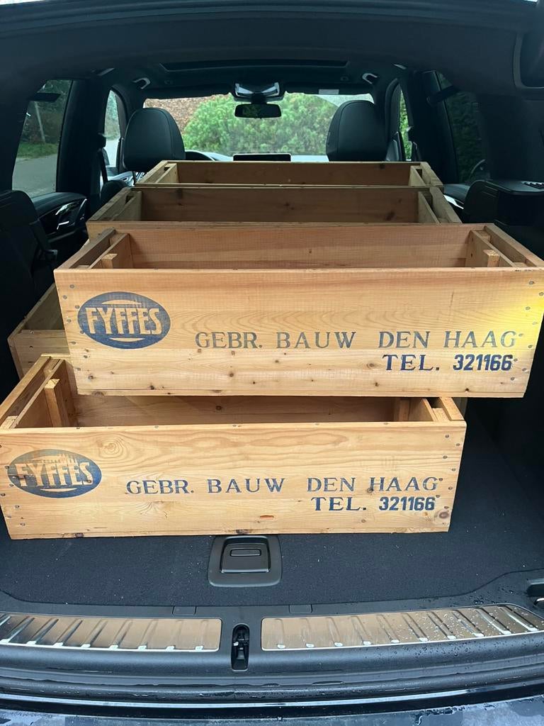 Veilingkistjes bananenkistjes, Huis en Inrichting, Ophalen, 50 tot 100 cm, Minder dan 50 cm