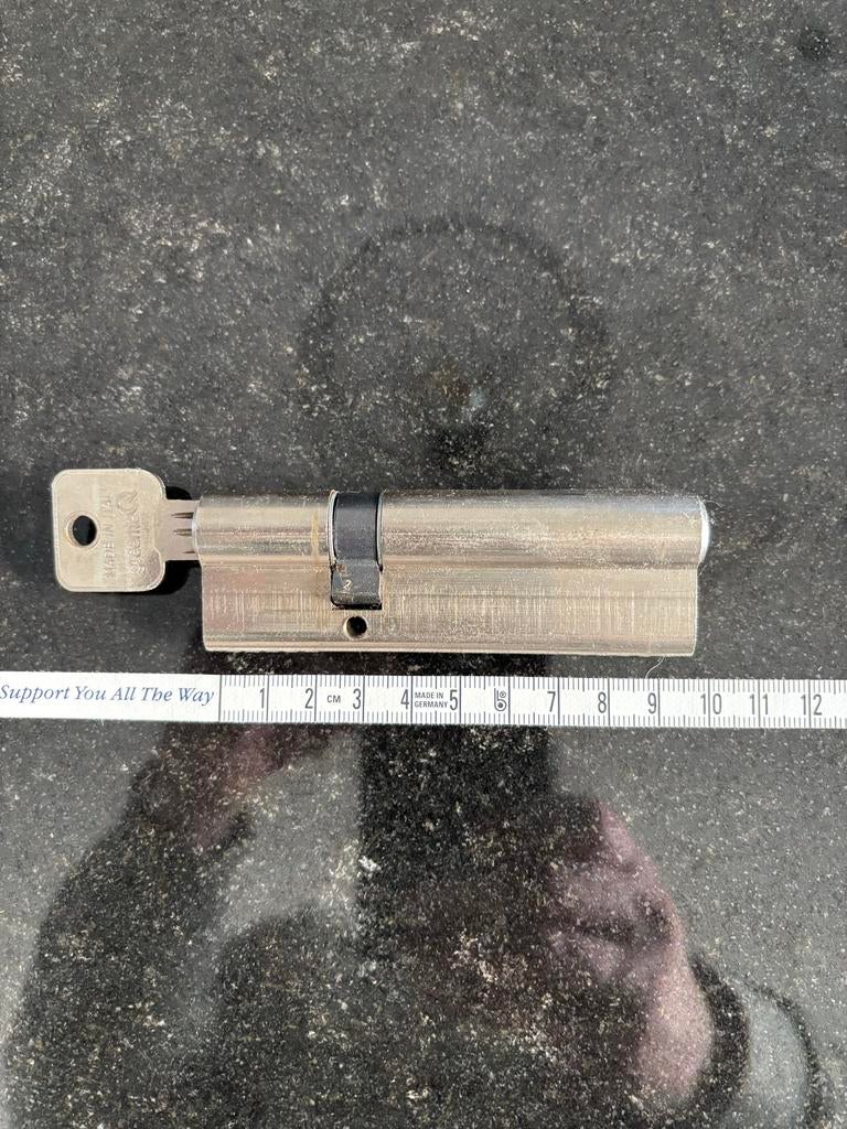 WINK HAUS SKG** Extra Lange Cilinder met 3 Sleutels, Doe-het-zelf en Verbouw, Hang- en Sluitwerk, Ophalen of Verzenden, Nieuw