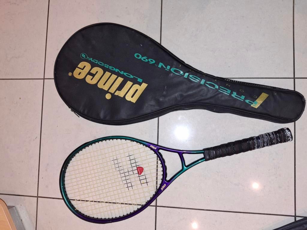 Tennisrackets, Sport en Fitness, Badminton, Ophalen of Verzenden, Zo goed als nieuw, Racket(s)