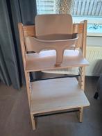 Stokke tripp trapp eikenhout met babyset, Kinderen en Baby's, Kinderstoelen, Ophalen, Meegroeistoel