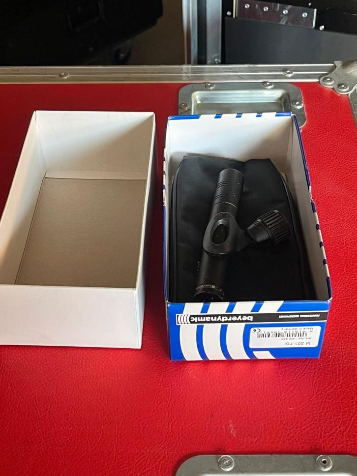 Beyerdynamic M 201 TG dynamische microfoon, Muziek en Instrumenten, Microfoons, Zo goed als nieuw, Instrumentmicrofoon, Ophalen of Verzenden