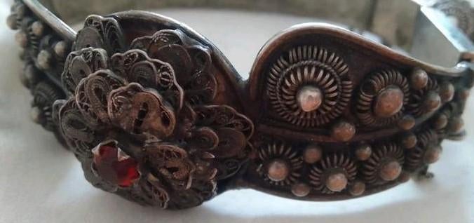 Antiek Zeeuws setje zilver 835, Ophalen, Minder dan 4 cm, Zo goed als nieuw, Zilver