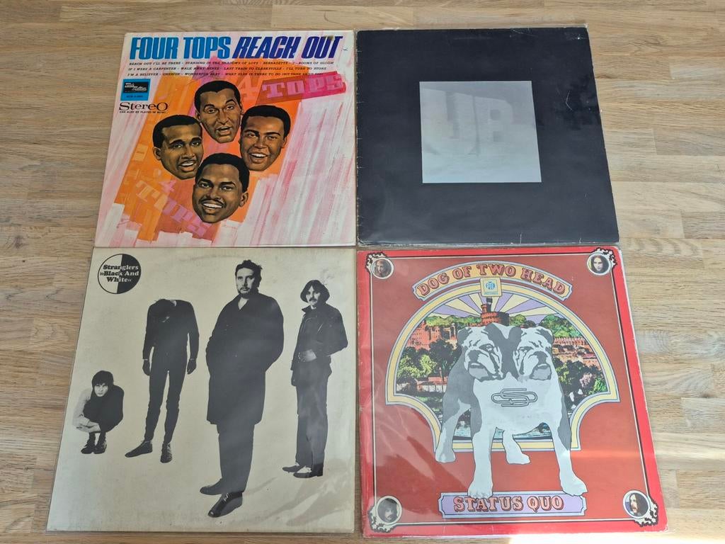 Vinyl platen in hoezen verschillende staat, platen zelf goed, Gebruikt, Ophalen of Verzenden, Overige genres, Overige formaten