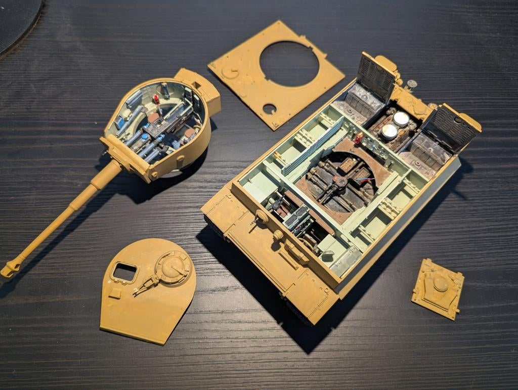 1/35 Tamiya modelbouw tanks en voertuigen, Ophalen of Verzenden, Gebruikt