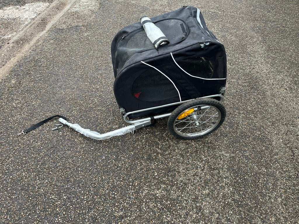 Honden Fietskar voor 2 hondjes, Dieren en Toebehoren, Honden-accessoires, Ophalen, Zo goed als nieuw