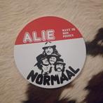 Normaal Alie ronde metalen wandplaat / wandbord, Huis en Inrichting, Woonaccessoires | Wanddecoraties, Metaal, Nieuw, Ophalen of Verzenden