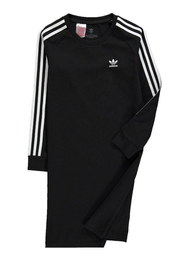 Jurk: Adidas jurk, maat S zie foto Materiaal:  100% Katoen, Kleding | Dames, Jurken, Ophalen, Zwart, Zo goed als nieuw, Maat 36 (S)
