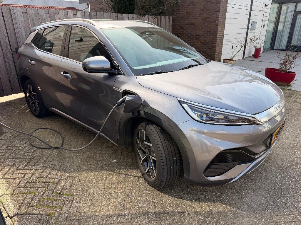 BYD ATTO 3 overname private lease, Auto's, BYD, Elektrisch, SUV of Terreinwagen, Zilver of Grijs, 60 kWh