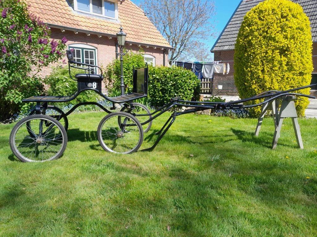 Recreatie wagen / recreatiewagen voor enkel en dubbel span, Dieren en Toebehoren, Ophalen, Gebruikt