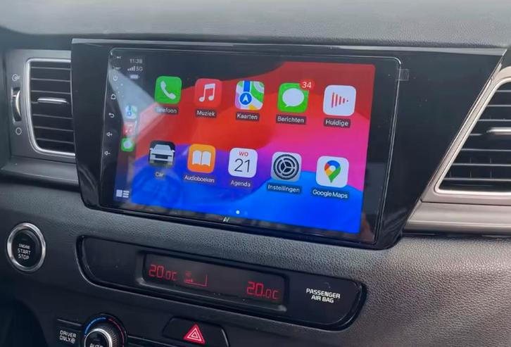 Kia Niro 2016–2018 CarPlay & Camera Inbouw, Auto diversen, Autoradio's, Nieuw, Ophalen of Verzenden