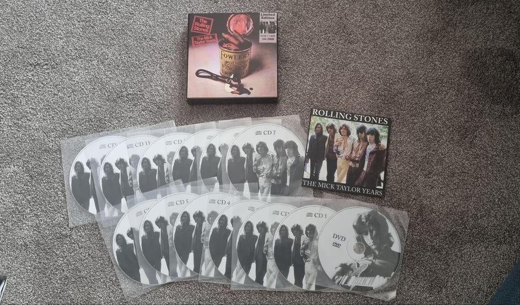 The mick taylor years ,  Rolling Stones, Ophalen of Verzenden, Zo goed als nieuw, Poprock