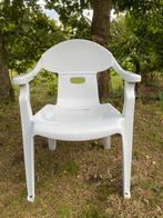 Rovergarden ‘Wifi’ Kunststof design stoel, tuinstoel, kuip, Ophalen, Wit, Zo goed als nieuw, Eén