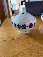 Knoflookpot met het boerenbont motief, Ophalen of Verzenden