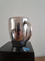 4 x RVS mok - roestvrijstalen beker (nieuw), Ophalen of Verzenden, Nieuw