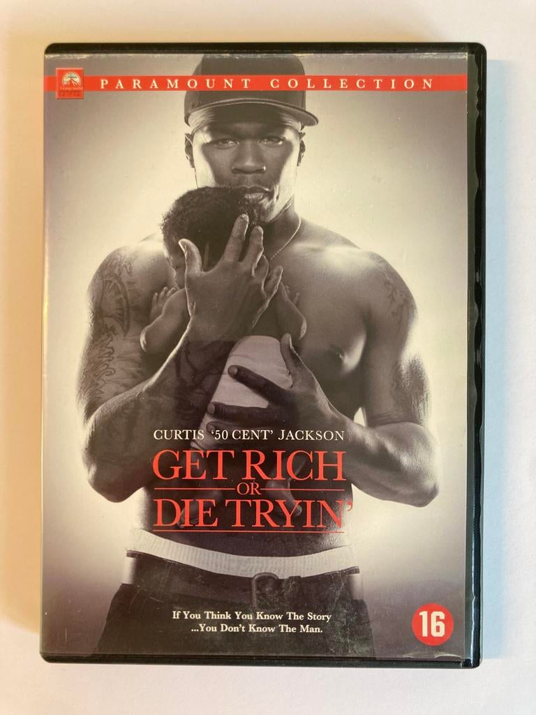 Get Rich or Die Tryin’, 2005 / DVD / Jim Sheridan, Cd's en Dvd's, Dvd's | Thrillers en Misdaad, Vanaf 16 jaar, Ophalen of Verzenden
