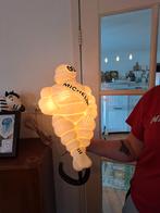 Michelin Pop Lamp op Hoefijzer Standaard, Ophalen, Gebruikt, Industrieel, Vintage, Uniek