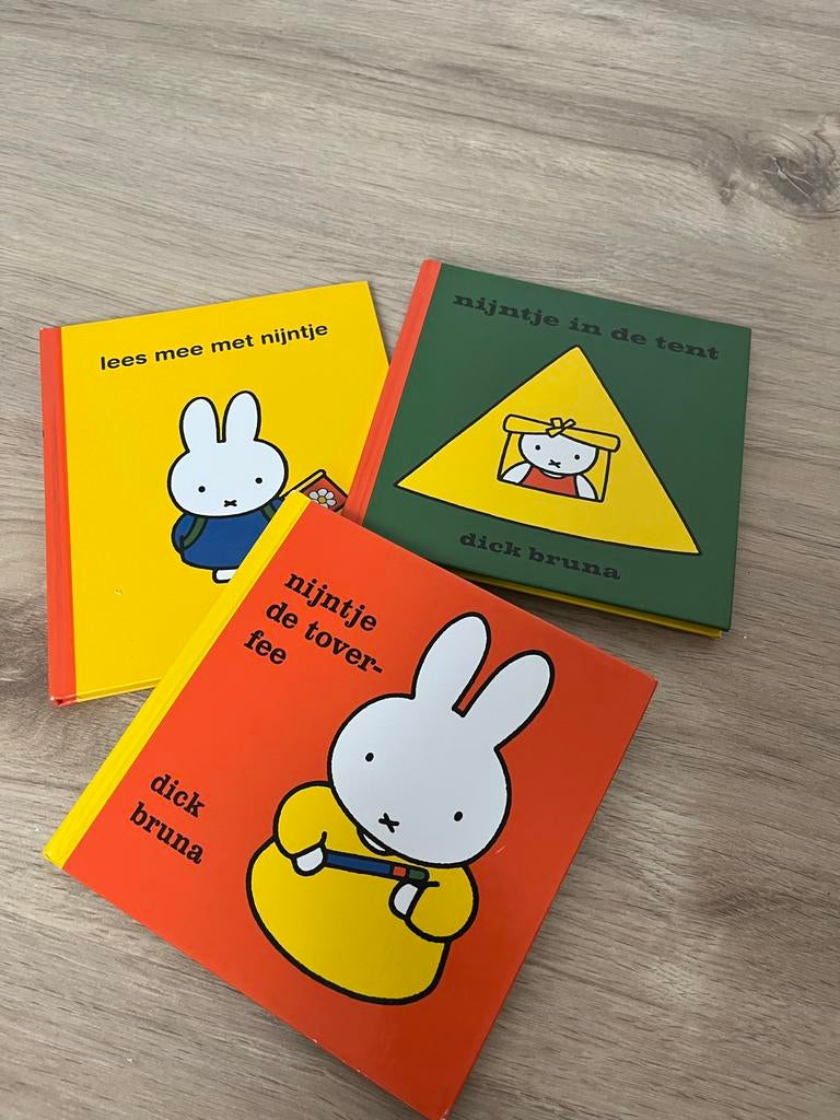 Nijntje boekjes - Set van 3 Dick Bruna kinderboeken, Ophalen, Gelezen, Fictie algemeen
