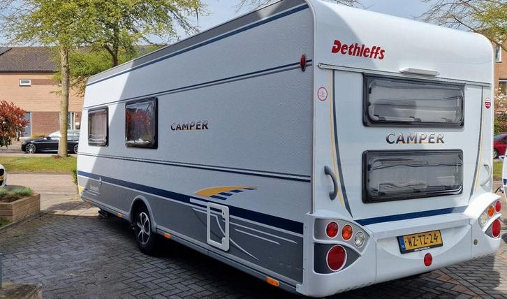 Dethleffs Camper 510 TK (2008) – 6-persoons , Stapelbed, Caravans en Kamperen, Caravans, Particulier, tot en met 6, 1000 - 1250 kg
