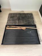 Parkieten/ vogelkooi, Dieren en Toebehoren, Vogels | Hokken en Kooien, Ophalen, Gebruikt, Metaal, Vogelkooi