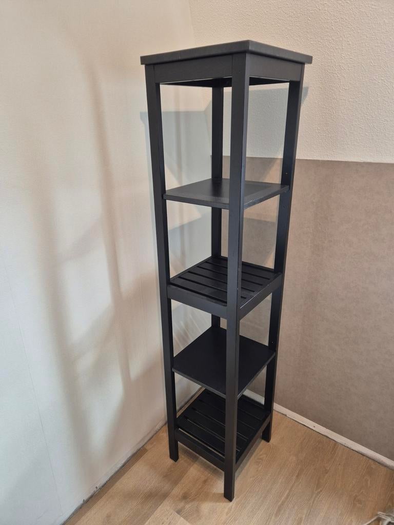 Open kast zwart - 140x37x37 cm, Huis en Inrichting, Kasten | Stellingkasten, Ophalen, Gebruikt