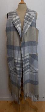 Mooi chique/outdoor lang wol mix vest/jas! XL, Kleding | Dames, Verzenden, Zo goed als nieuw, Maat 46/48 (XL) of groter, Bruin