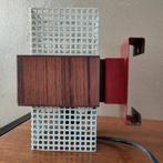 Uniek vintage metalen wandlampje Pilastro stijl, Ophalen of Verzenden, Gebruikt, Metaal, Pilastro